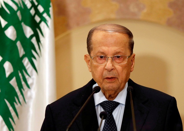 Israeli threats to Lebanese sovereignty will meet ‘appropriate response’: Aoun