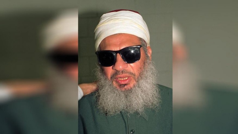 O clérigo invisual egípcio Omar Abdel-Rahman morre na prisão de Carolina do Norte.O clérigo invisual egípcio Omar Abdel-Rahman m