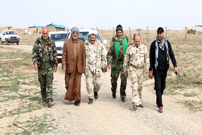 Imam Hussain Holy Shrine delegation visits Iraqi forces in Kirkuk