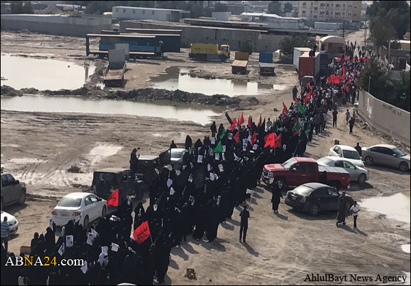 تظاهرات واحتاجاجات ثورية في البحرين بعد تشييع "الشهيد عبدالله العجوز"
