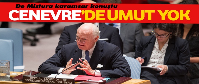 Cenevre'de umut yok
