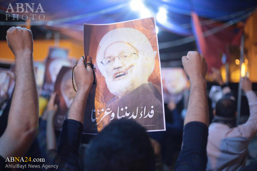 تقرير مصور/ تظاهرات متواصلة في البحرين تضامنا مع آية الله الشيخ "عيسى قاسم"