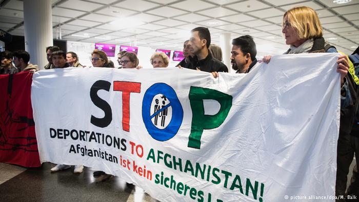 Germans protest deportation of Afghan asylum seekers to Kabul