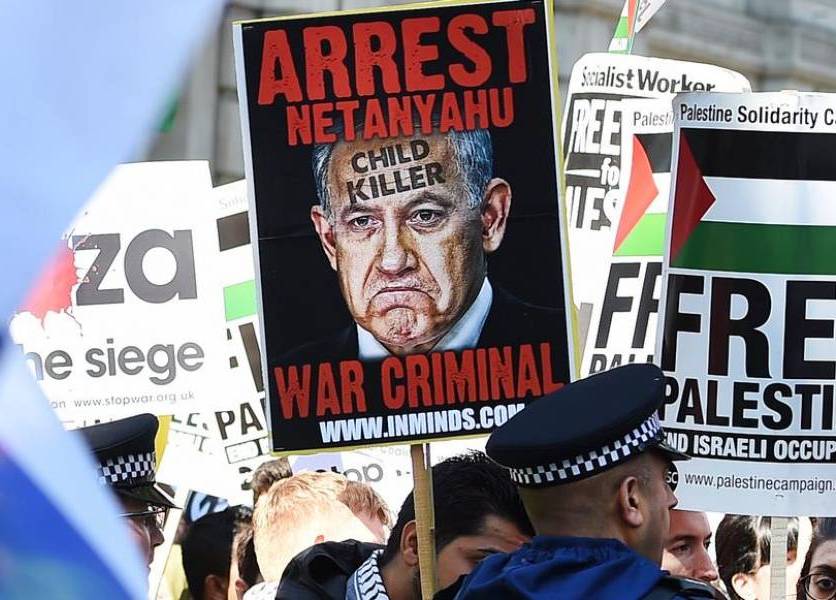 مظاهرات في استراليا ضد زيارة نتنياهو
