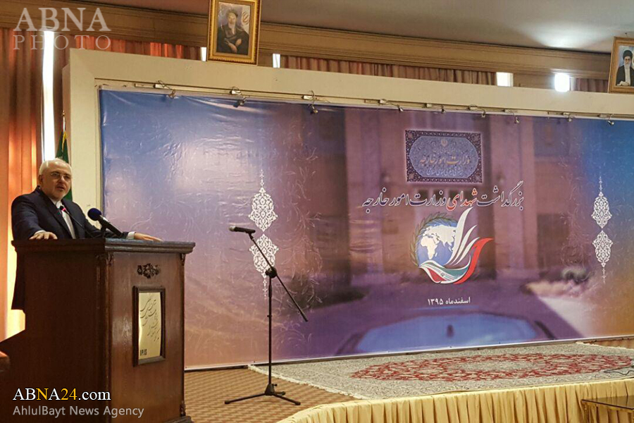 Zarif hails useful experience cooperation with Russia, Turkey on peace in Syria