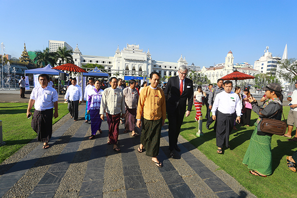 အႏုပညာဖန္တီးမႈမ်ားျဖင့္ ဖြင့္လွစ္ခဲ့သည့္ တို႔ရန္ကုန္ တို႔အိမ္ရာပြဲေတာ္