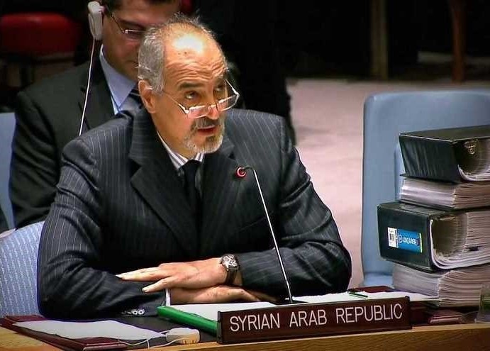 الجعفري: تفجيرات حمص رسالة من رعاة الإرهاب إلى جنيف