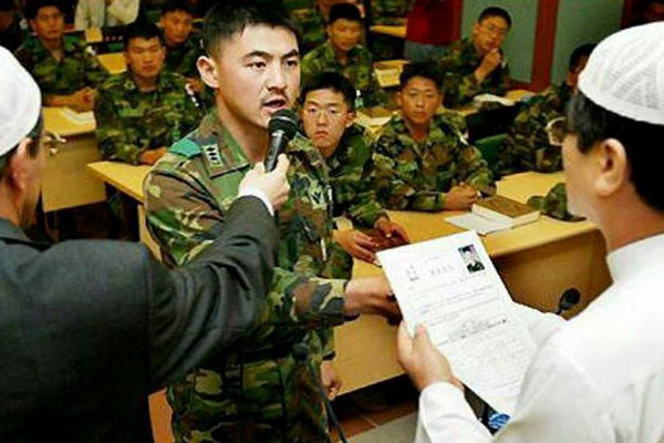 韓国軍兵士数十名が、イスラムに入信