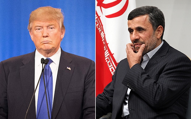Iran : Ahmadinejad exhorte Trump à mettre fin aux interventions américaines au Moyen Orient