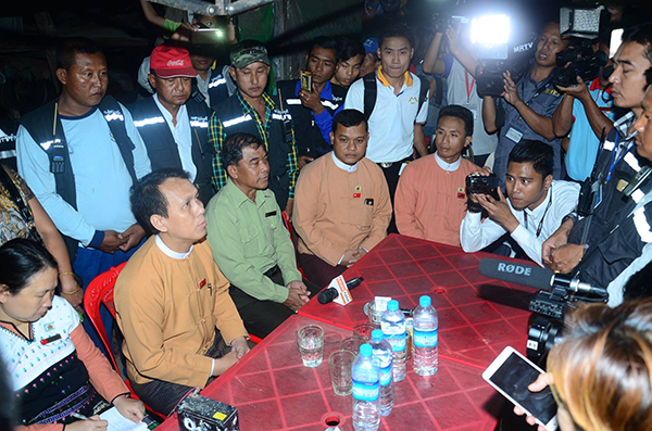 ရန္ကုန္တုိင္းတြင္ အၾကမ္းဖက္မႈမ်ားကို ဘယ္ေတာ့မွခြင့္ျပဳမည္မဟုတ္ဟု ဦးၿဖိဳးမင္းသိန္းေျပာ