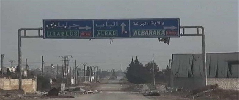 Suriye Ordusu Türkiye'nin El-Bab'daki Yoluna Set Çekiyor 