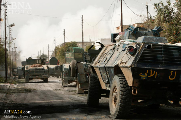 Fotos: Vormarsch der irakischer Armee in Mosul