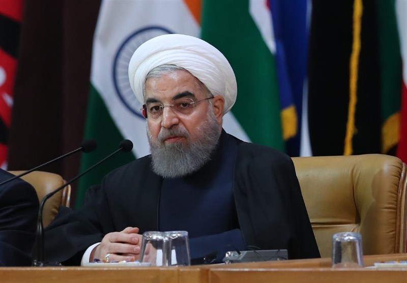 صدر روحانی کا پاکستان میں ای سی او اجلاس خطاب