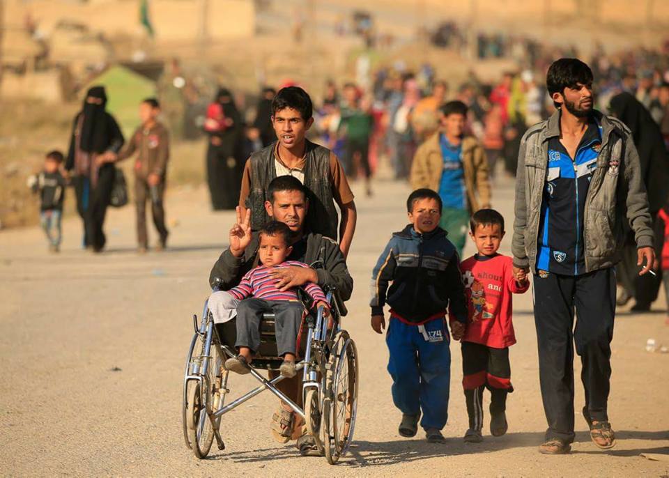 الدواعش يزرعون الالغام في الممرات الآمنة لإعاقة نزوح اهالي أيمن الموصل