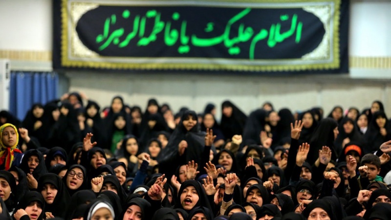 حضرت فاطمہ (س) کے یوم شہادت کے موقع پرایران عزادار اور سیاہ پوش + تصاویر
