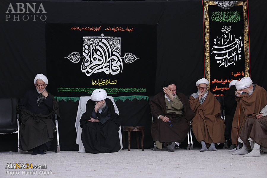 تقرير مصور/ مجالس عزاء في مكاتب المراجع العظام بمناسبة شهادة السيدة" فاطمة الزهراء"(ع)