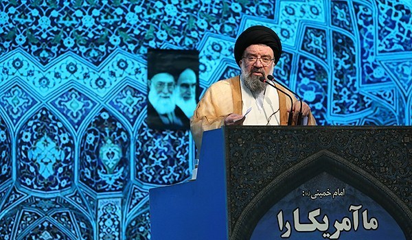 Ayatollah Khatami Alerts Iran's Neighbors of Plots to Divide Regional Countries