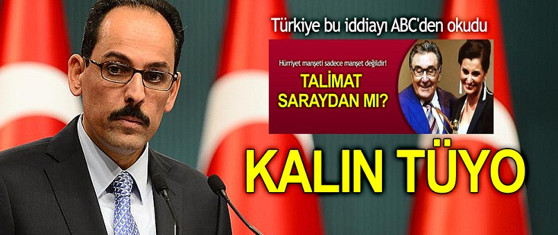 'Karargah Rahatsız' haberini İbrahim Kalın mı işaret etti?