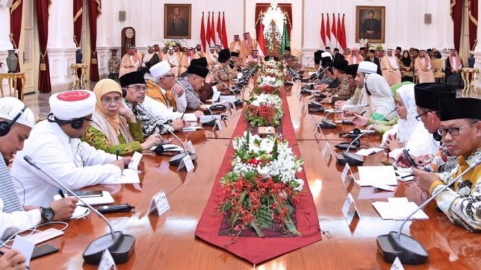 Raja Salman Temui Para Ulama dan Tokoh Islam Indonesia
