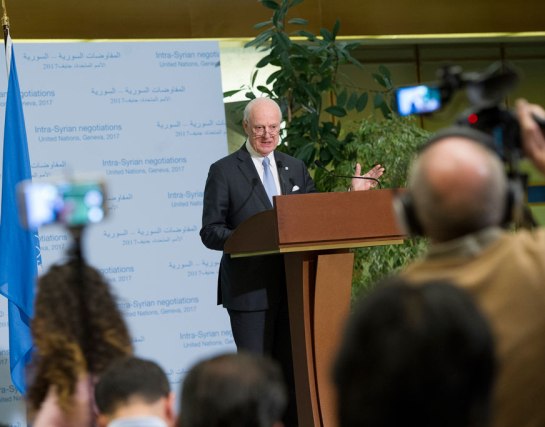 Intra-Syrian talks conclude in Geneva with clear agenda: De Mistura