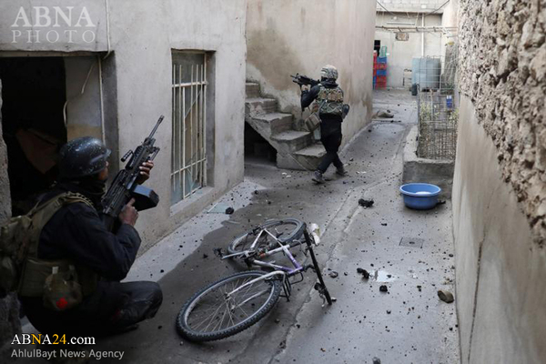 Neue Fotos aus der Befreiungsoperation der irakischen Stadt aus IS-Terroristen