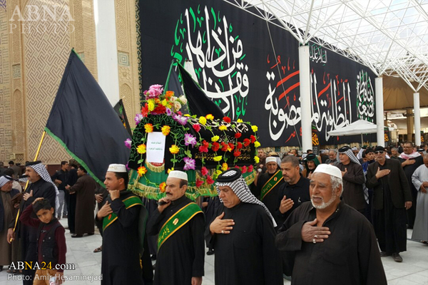Fotos: Trauerfeier für Hadrat Fatima (s.a) im Schrein von Imam Ali (a.s) (Teil 2)