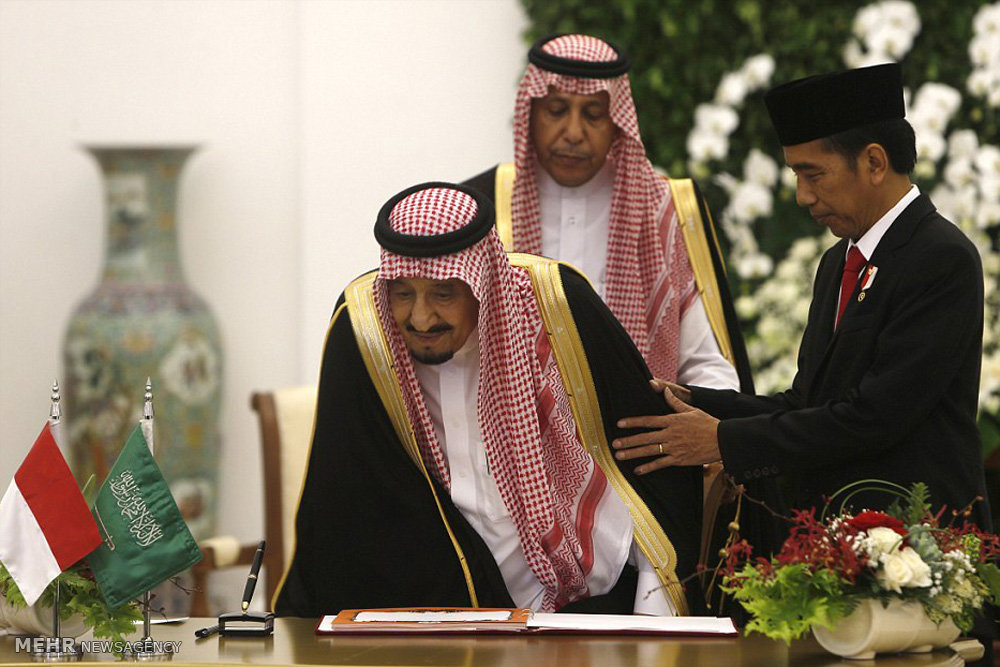 تصویری رپورٹ: سعودی عرب کے بادشاہ کا انڈونیشیا کا دورہ