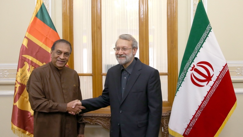 ایران اور سری لنکا کے اسپیکروں کی ملاقات