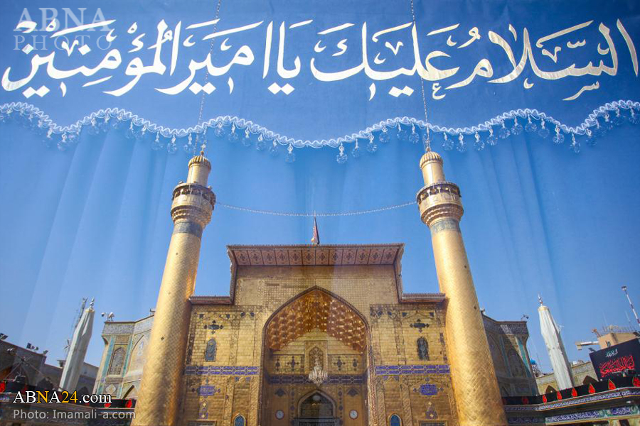 تقرير مصور/ مشاهد جديدة من صحن ومرقد الامام علي (ع) الطاهرين