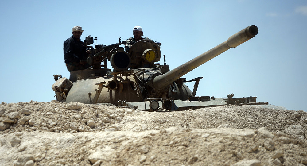 Palmyra: IS-Kämpfer fliehen und lassen ihre Panzer zurück