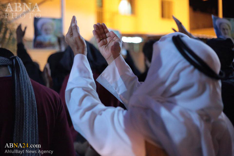 تقرير مصور/ التظاهرات التضامنية متواصلة مع آية الله الشيخ "عيسى قاسم" في البحرين
