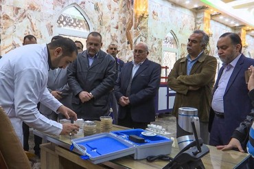حرم مولا حسین میں نادر نسخوں کی نمایش