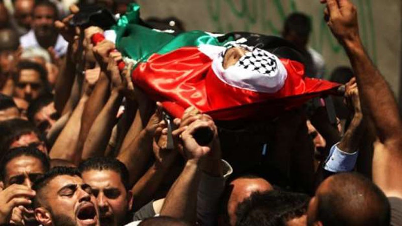 اسرائیلی فوج کی فائرنگ سے ایک فلسطینی شہید