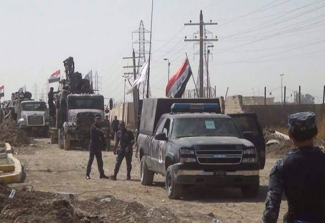 القوات العراقية تحرر مديرية الشرطة ومجمع المحاكم بالساحل الايمن للموصل