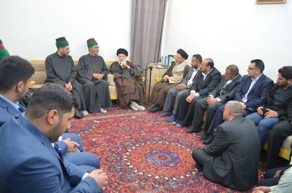 المرجع الحكيم يدعو العاملين بالعتبات المقدسة لحفظ أمنها وكرامتها