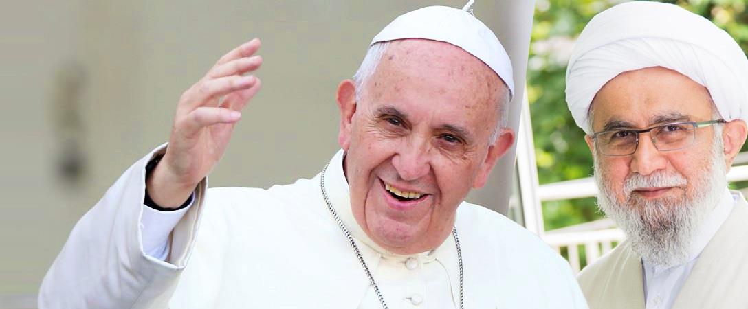  Antwortschreiben von Papst Franziskus zum Weihnachtsgruß (2016) S.E. Ayatollah Ramezani 