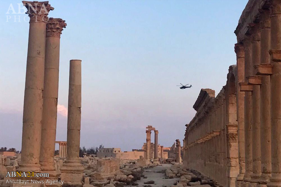 تقرير مصور/ الدمار الكبير بعد تحرير مدينة "تدمر" الأثرية من داعش التكفيري
