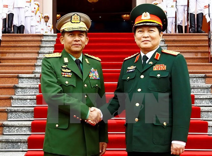 ျမန္မာ-ဗီယက္နမ္အၾကား စစ္ေရးပိုင္း တိုးျမင့္ ပူးေပါင္းဖို႔ သေဘာတူ