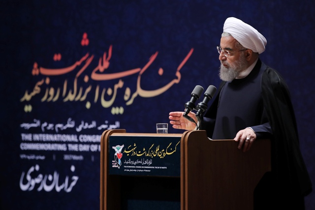 Iran President: No weapon more powerful than people's faith, unity