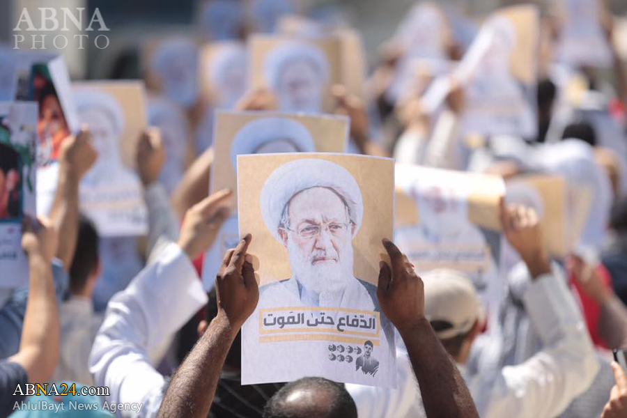 تقرير مصور/ الثوار البحرينيون يواصلون تظاهراتهم تضامنا مع آية الله الشيخ "عيسى قاسم"