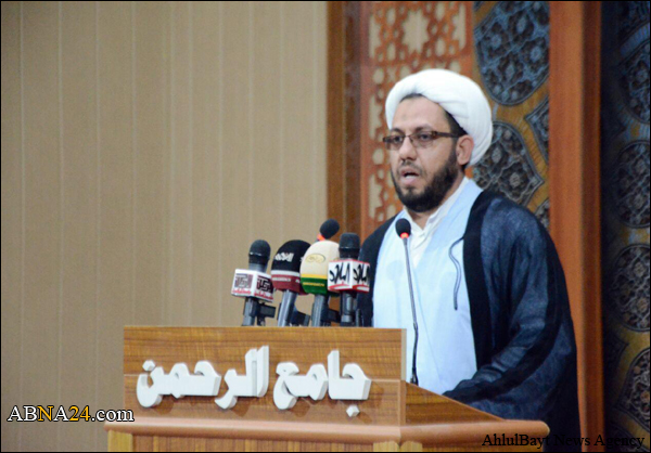 خطيب جمعة بغداد يطالب الحكومة بدعم المرأة ورعاية أبناء الشهداء