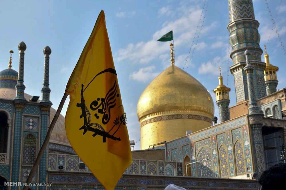تصویری رپورٹ: قم میں مدافع حرم شہداء کی تشییع جنازہ