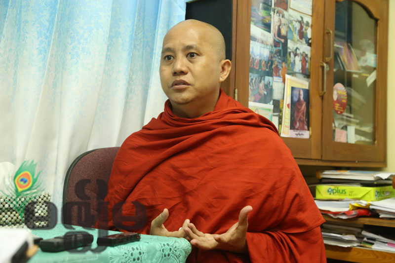 မဟနအေနျဖင့္ ညွိႏိႈင္း၍မရမွသာ ​ဦးဝီရသူကို တရားေဟာခြင့္ပိတ္ပင္ျခင္းမ်ဳိး ျပဳလုပ္သင့္ဟု မဘသဆရာေတာ္မိန္႔ျကား