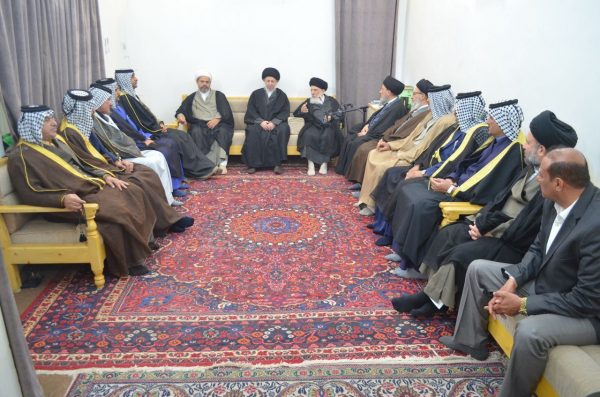 المرجع الحكيم يدعو لمزيد من الارتباط بالدين والعقيدة لمواجهة التحديات