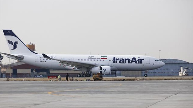 Segundo avião da Airbus adquirido pelo Irã, Teerã