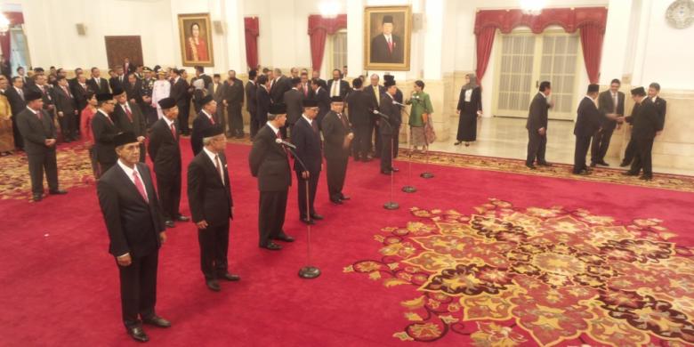 17 Duta Besar Dilantik Presiden Jokowi