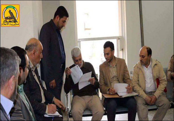 المهندس يزور مديرية الطبابة للحشد الشعبي ويثني على دورها الانساني
