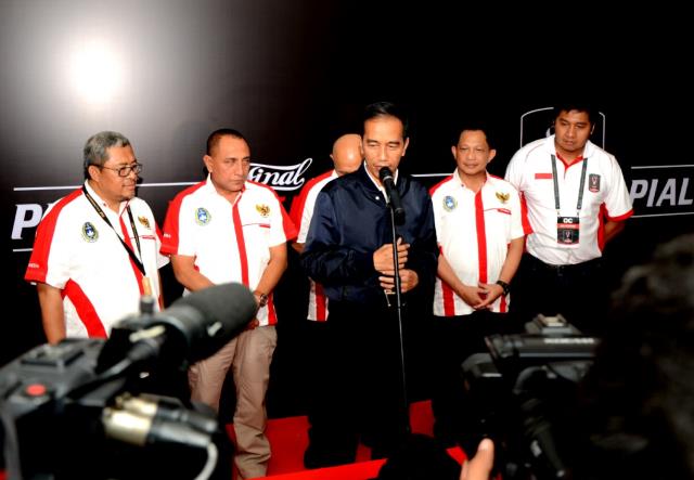Arema Juara, Presiden Jokowi Berharap Piala Presiden 2017 Jadi Momentum Kebangkitan Sepakbola