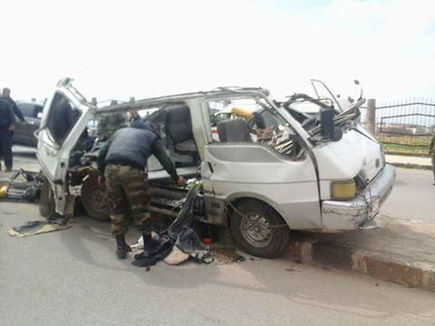 انفجار عبوة ناسفة اثناء مرور حافلة ركاب ومقتل وجرح 3 في حمص
