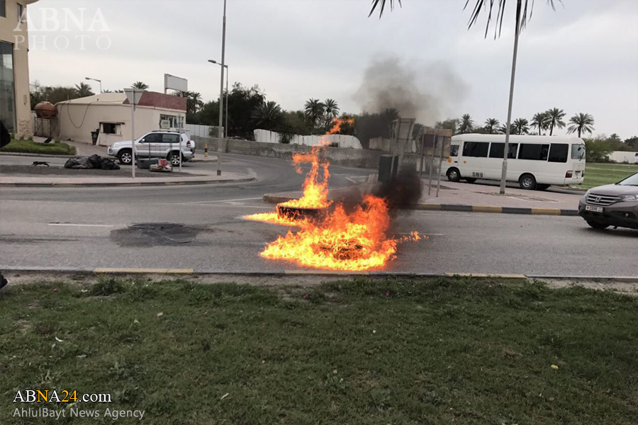 تقرير مصور/ الشعب البحريني يخوض حربا بلا سلاح 